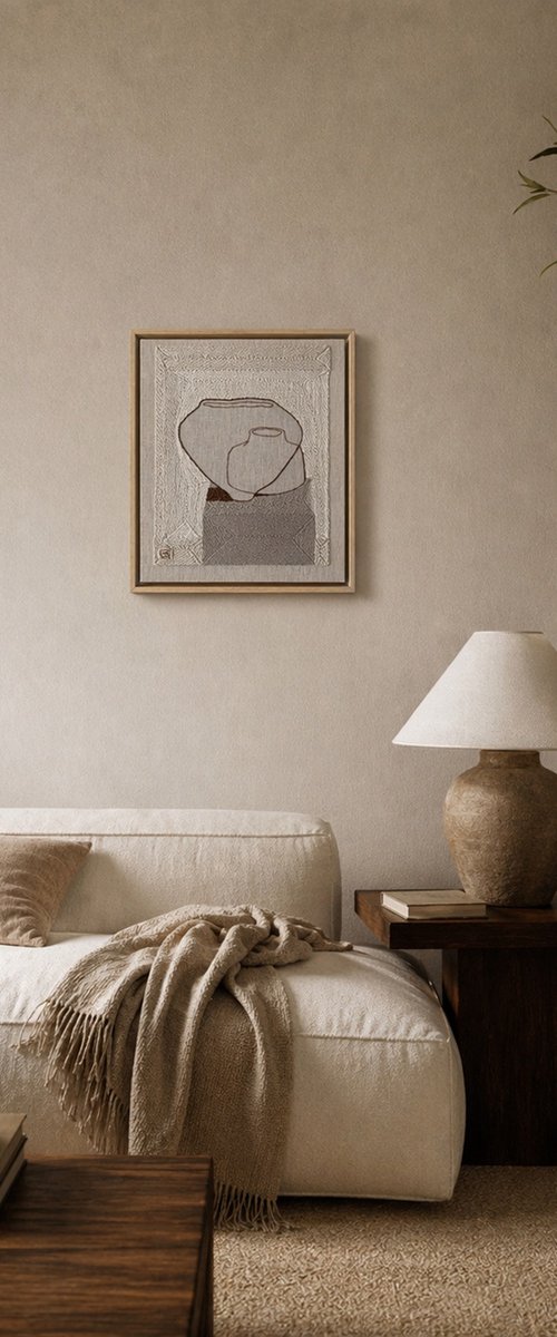 Vase Composition XVII’25 by Milena Paladino