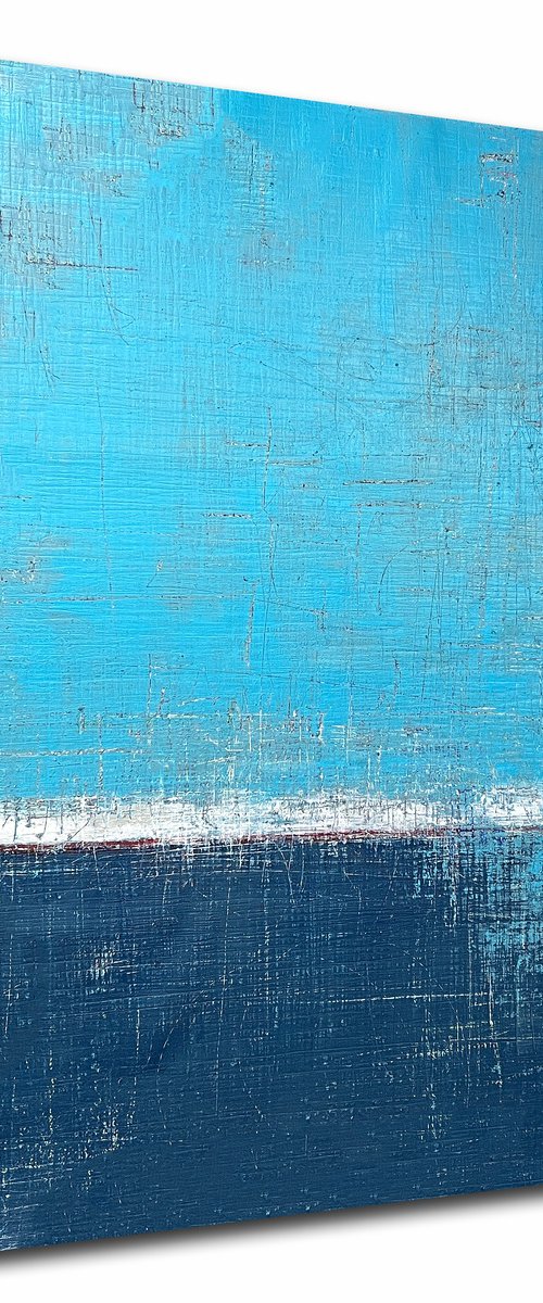 Worn & Blue (XL 48x60in) by Robert  Tillberg