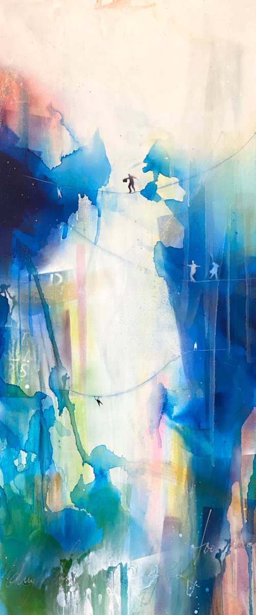 building bridges I by Bea Schubert