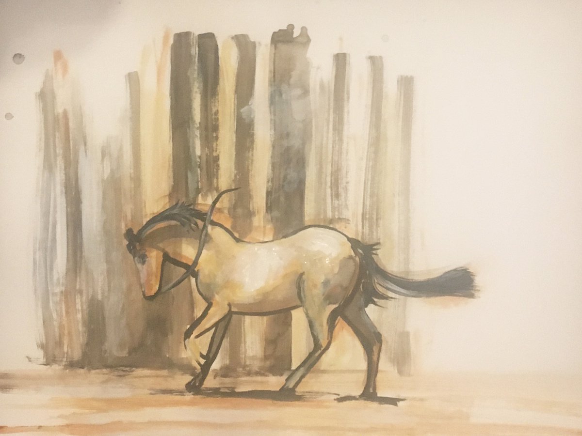 reining horse by Ren Goorman
