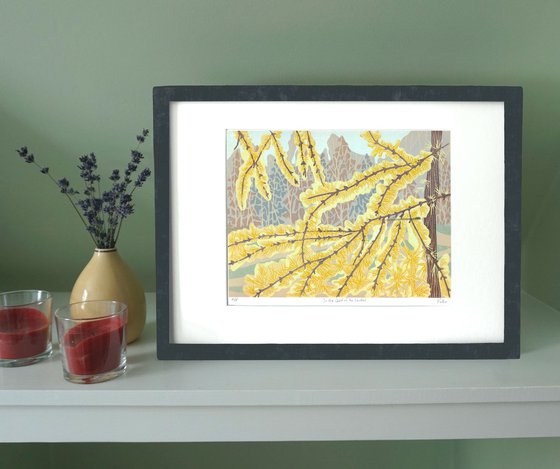 In the Gold of the Larches