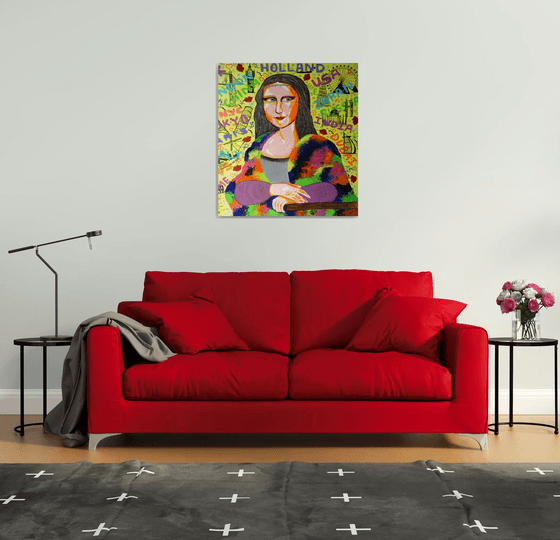 Monalisa !! Pop Art !!