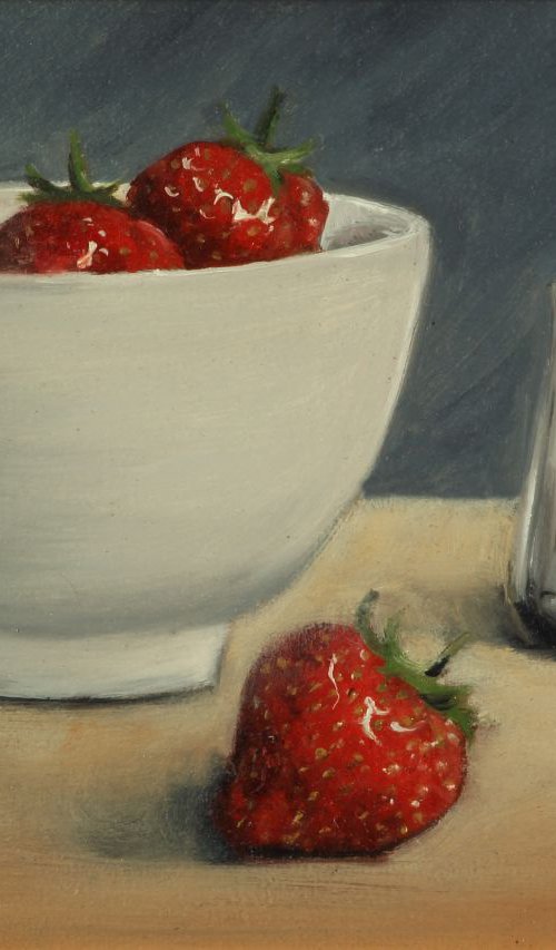 Strawberries and Cream by Sophie Hall