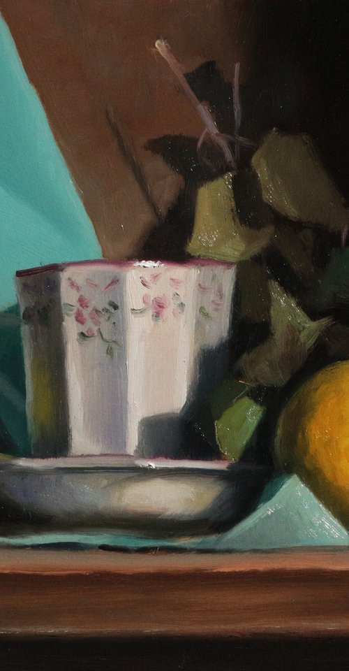 Cup of Tea and Lemons by Pascal Giroud
