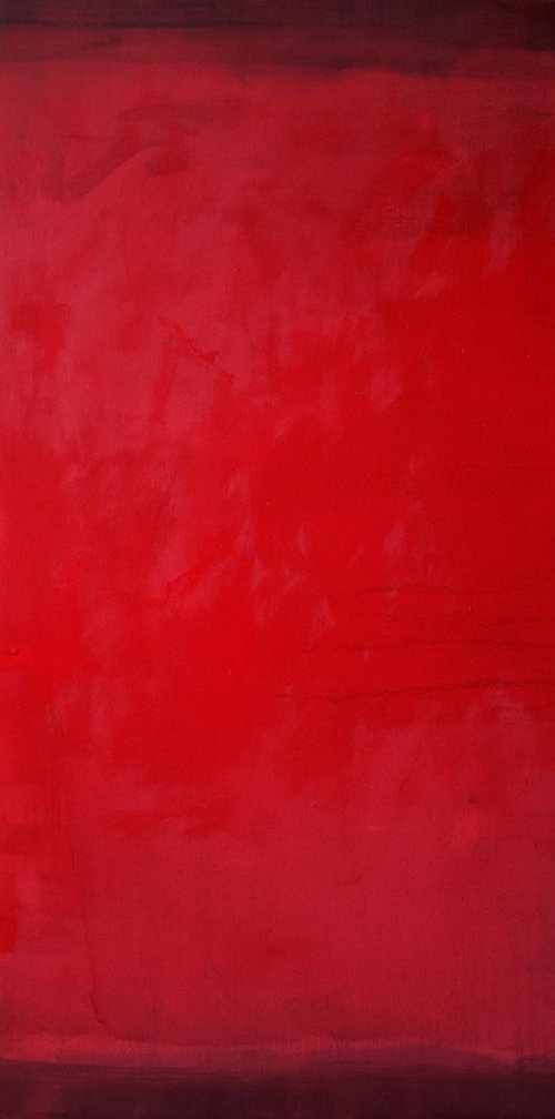 Crimson on Purple by John Welsh