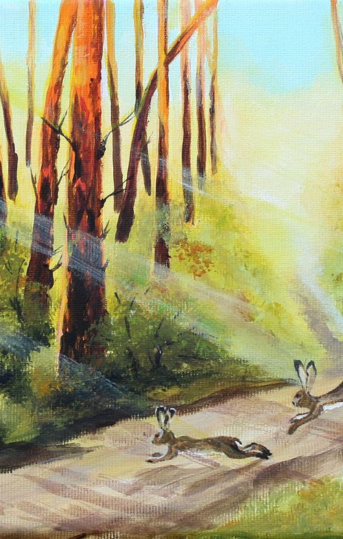 Running Together by Katerina Koroleva