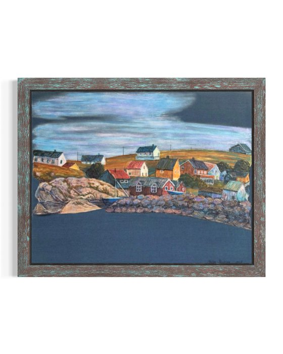 Denim series.Multicolor village