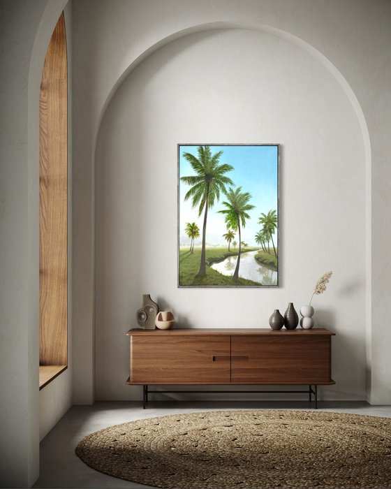 River of Quiet Palms