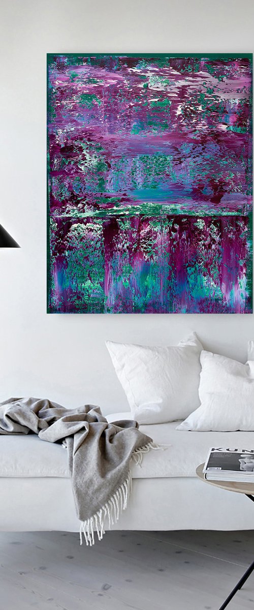 Purple Green by Nataliia Sydorova