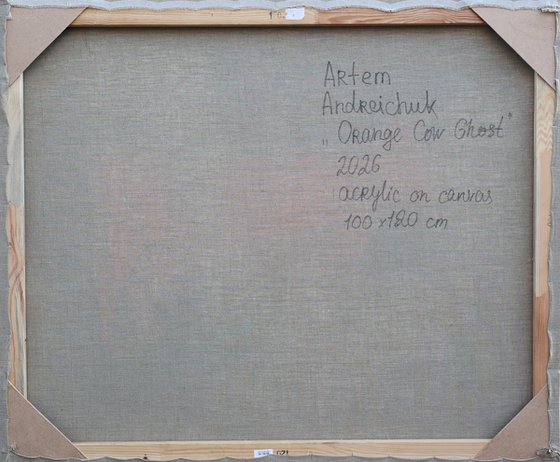 The Orange Ghost Cow