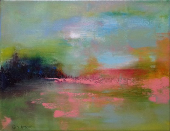 Morning Choral small art calm landscape