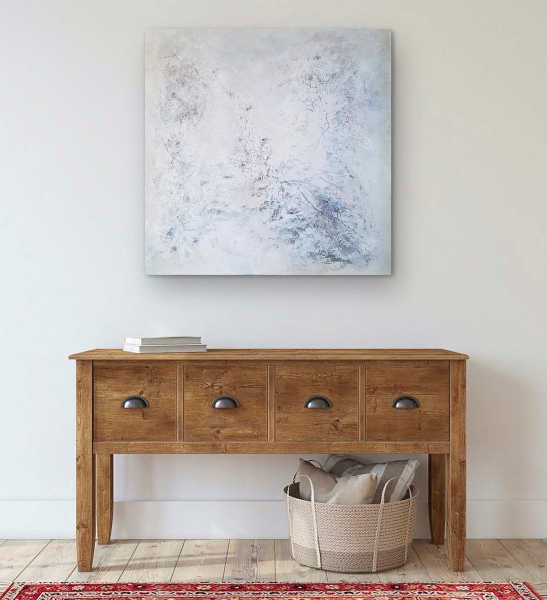 White Memories By Doris Duschelbauer, 35 X 35, Artwork For Sale On Artfinder