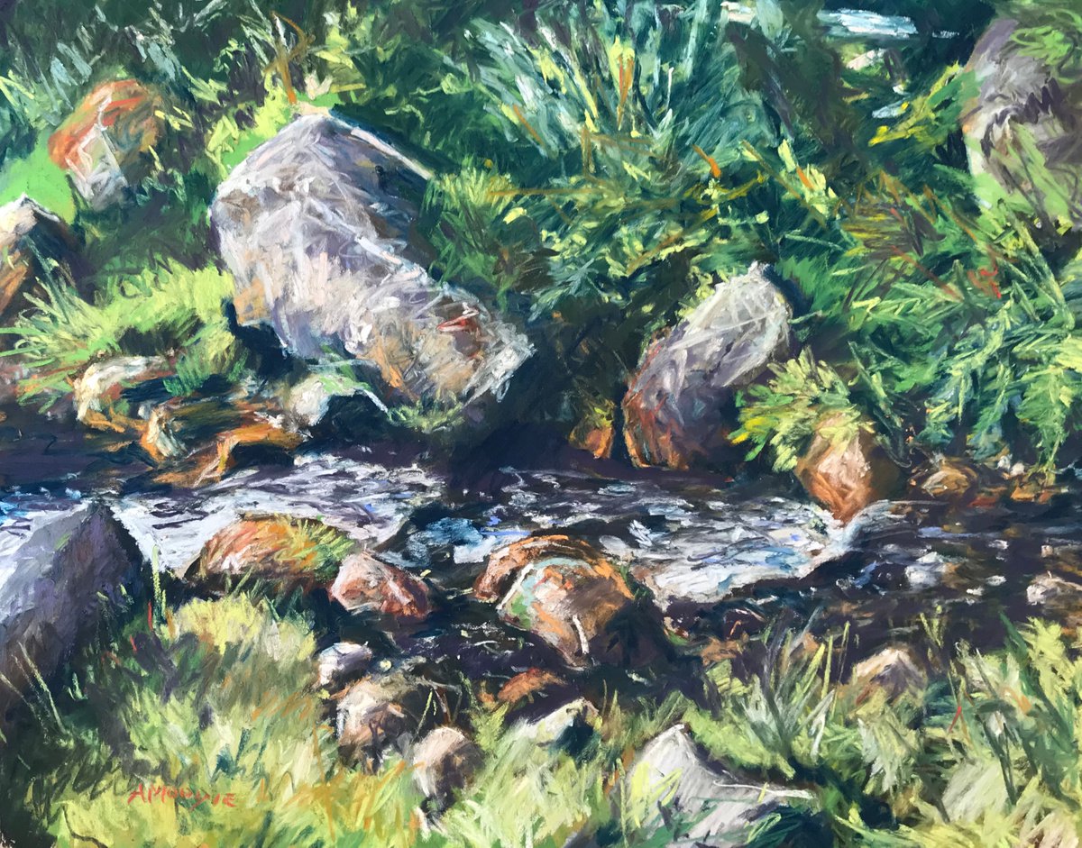 Rocky Stream by Andrew Moodie