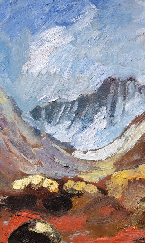 Coire Lagan, Skye by Elizabeth Anne Fox