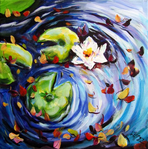 Beautiful water lily by Kovács Anna Brigitta