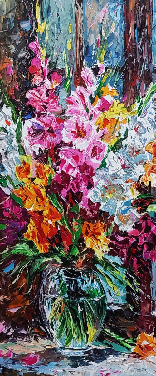 Morning Bouquet by the Window by Andranik Harutyunyan