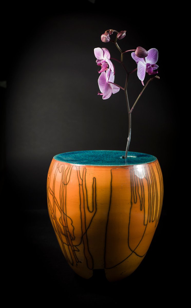 Organic Abstract Clay Sculpture By Inaki San, 9 X 10, Ibiza, Original Artwork