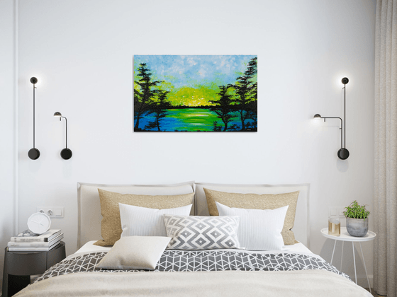 Sunset in the country 2