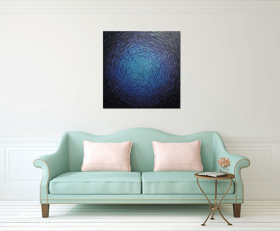 Vast Iridescent Blue-Violet Glow