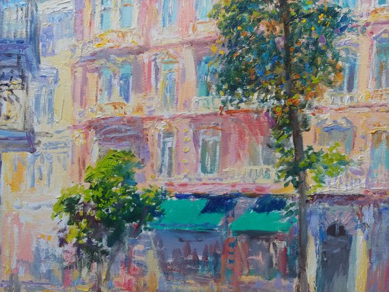 House on Catherine Square in Odessa