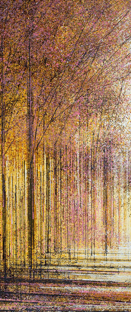 Trees At Dusk by Marc Todd