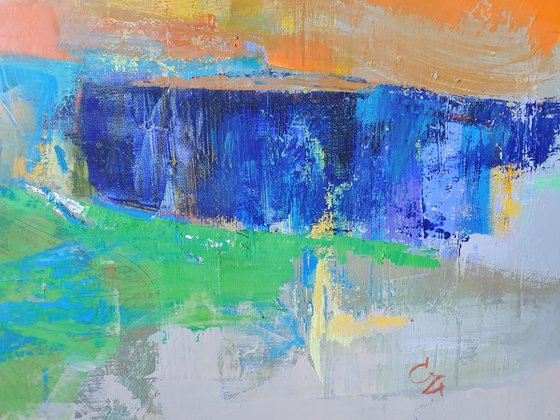 Abstract landscape