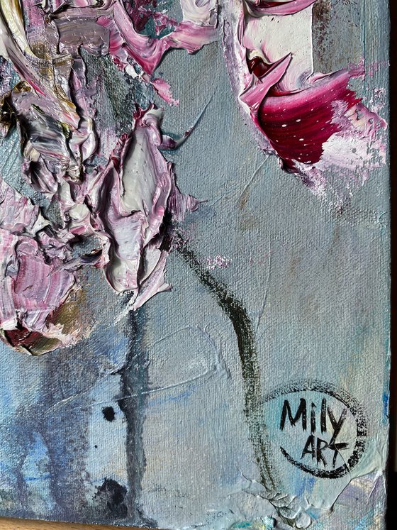 Magnolia Tree Oil Art