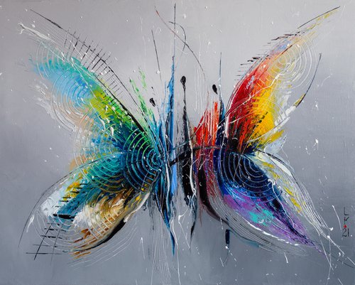 Whisper  butterflies by Liubov Kuptsova
