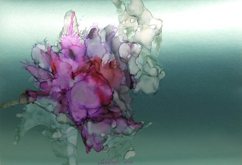 pink flower by Vivien Choumissa