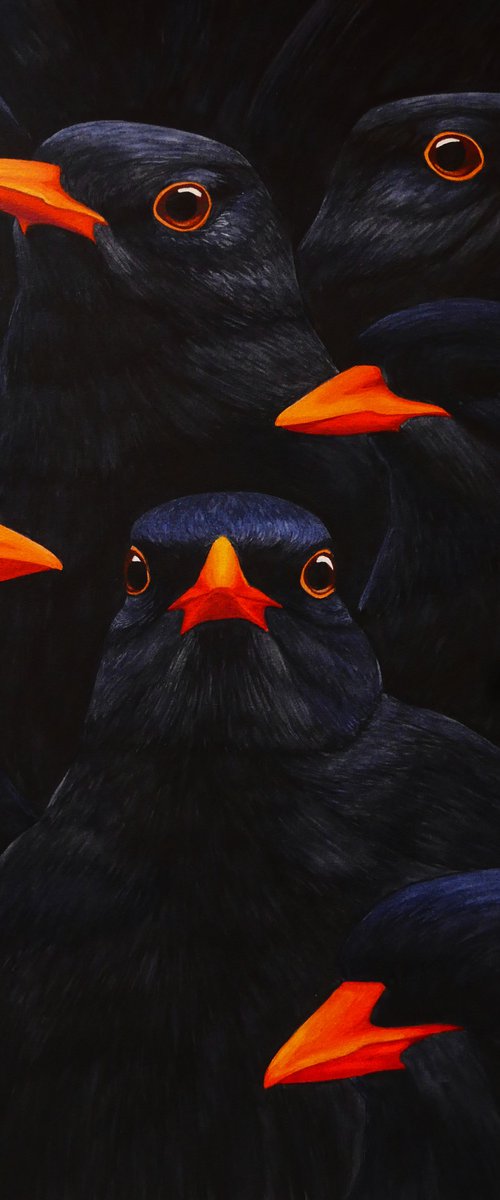 Blackbirds and spirits by Karina Danylchuk