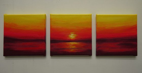 Into the Sun Triptych