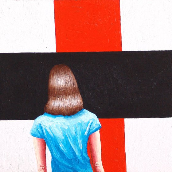 Cross Black And Red