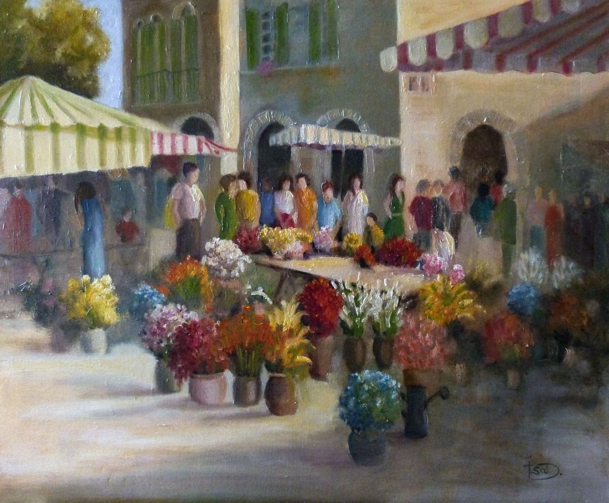 Provence Market by Isabelle Boulanger