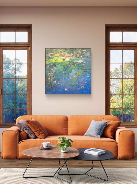 Water Lilies and Light