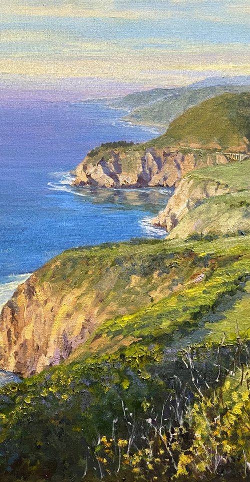 Big Sur Coast Sweeping View by Tatyana Fogarty