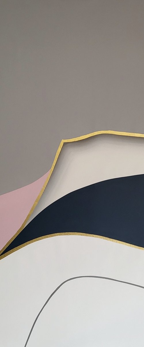 Linear Simplicity 13 by Veronika Obushikhina