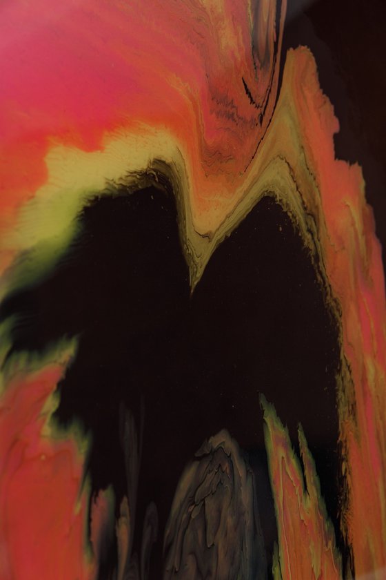 Ethereal Firestorm Abstract