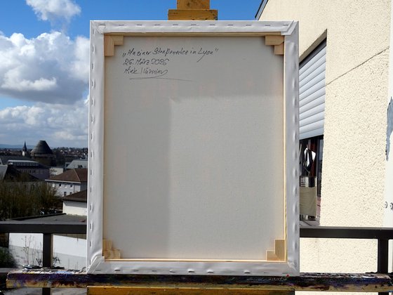 On a Street Corner in Lyon