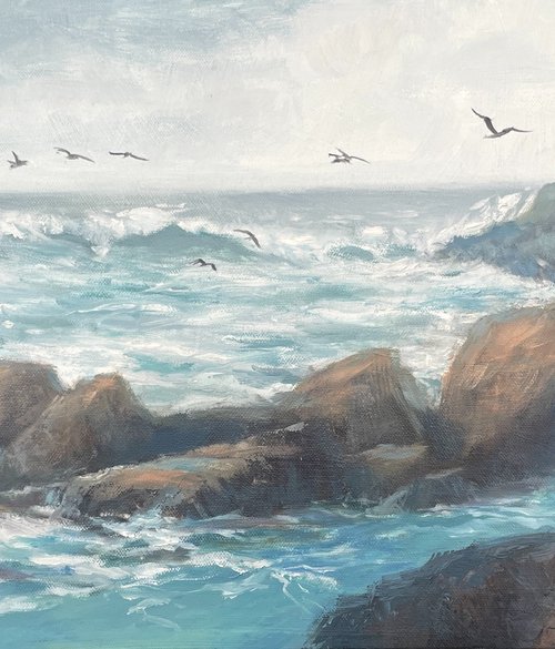 Wings Over Waves by Cheryl Mathieson