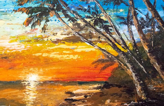 "TROPICAL SUNSET"