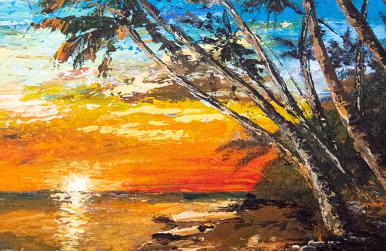 "TROPICAL SUNSET"