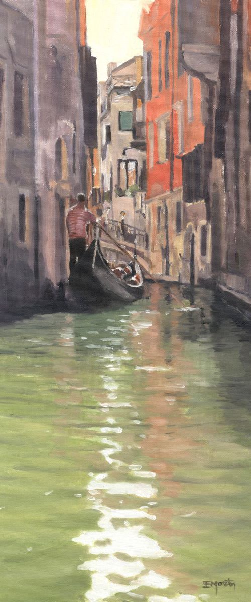 Venice Canal Scene 1 by Elaine Marston