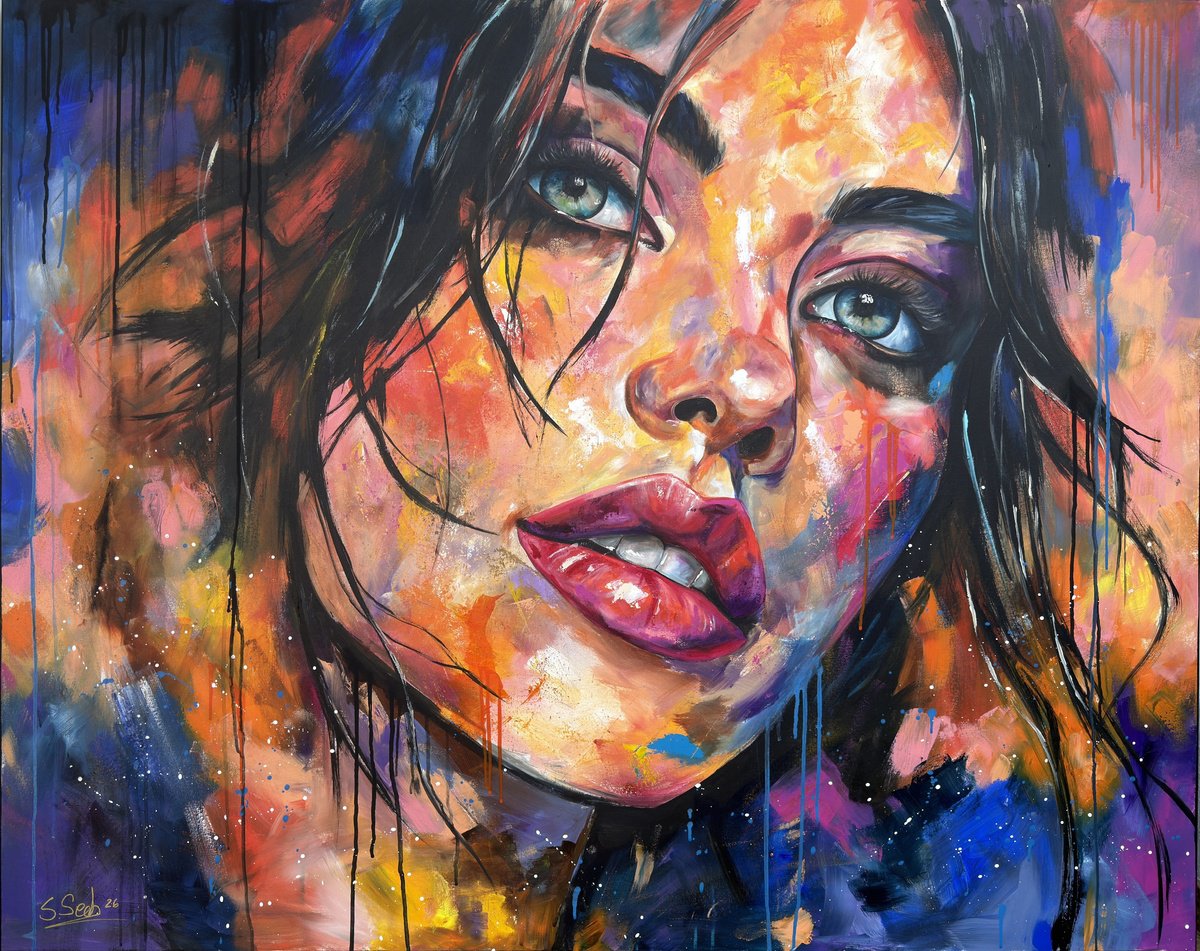 Only A Human By Sabrina Seck, 59 X 47, Artwork For Sale On Artfinder