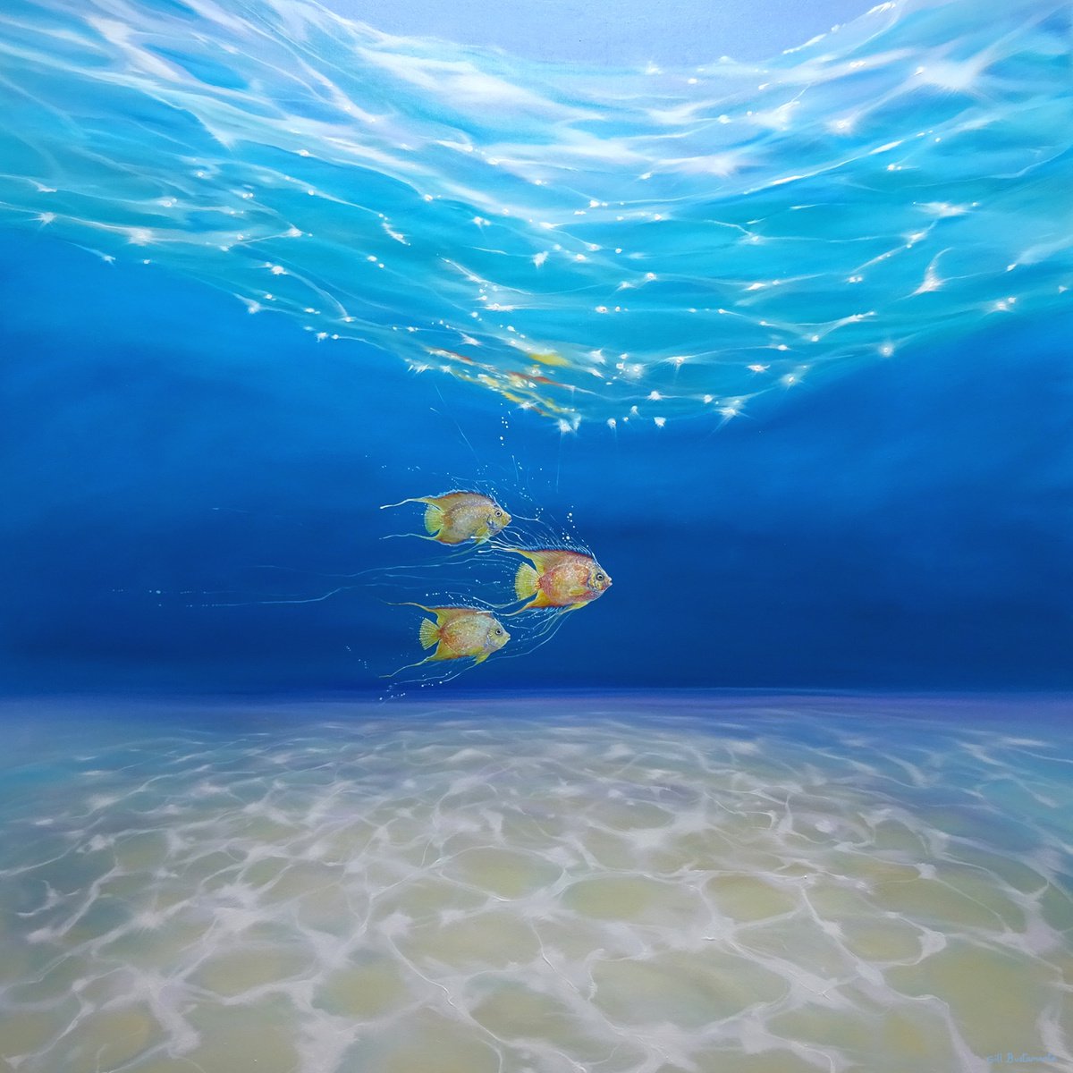 Under Sea Escape by Gill Bustamante