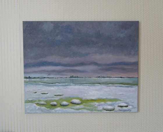 View of Tallinn in February