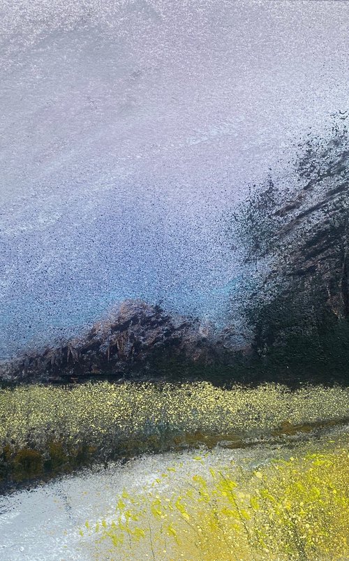 Rape Seed in the Spring Fields I by Simon Jones