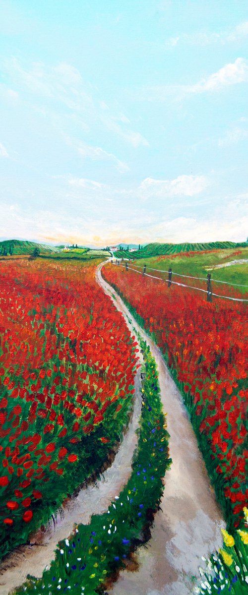 Peaceful Fields by Andrew Cottrell