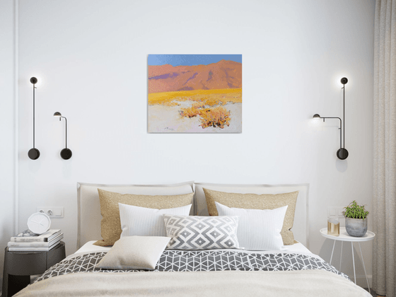 White, Sandy Desert