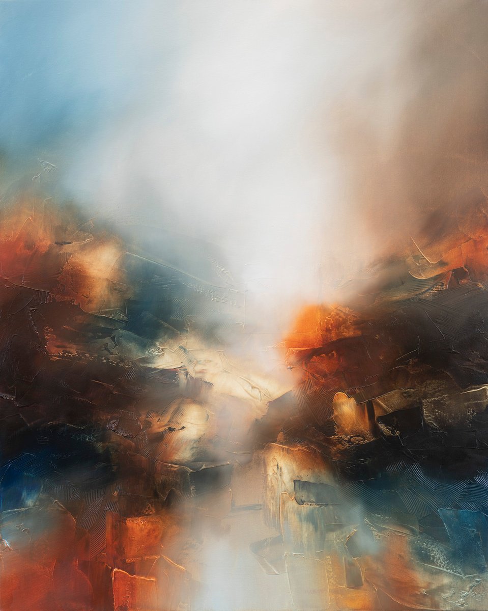 The Distant Dawn By Paul Bennett, 26 X 31, Artwork For Sale On Artfinder