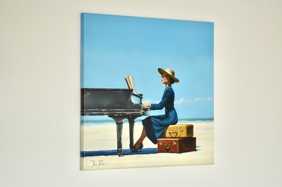 Playing the Blues - to some Sand